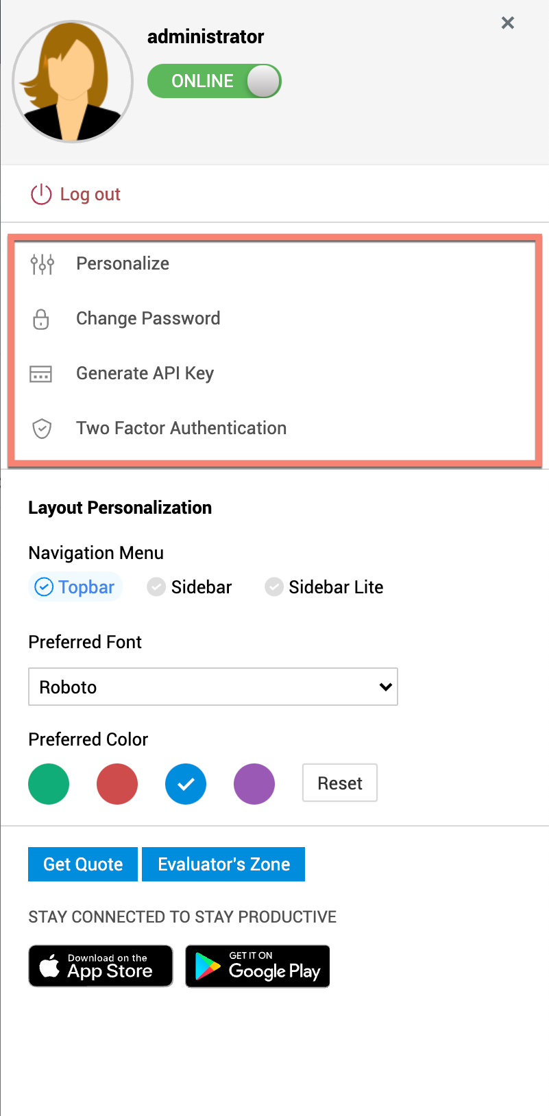 Illustration 2: Custom help desk software | Personalize your help desk