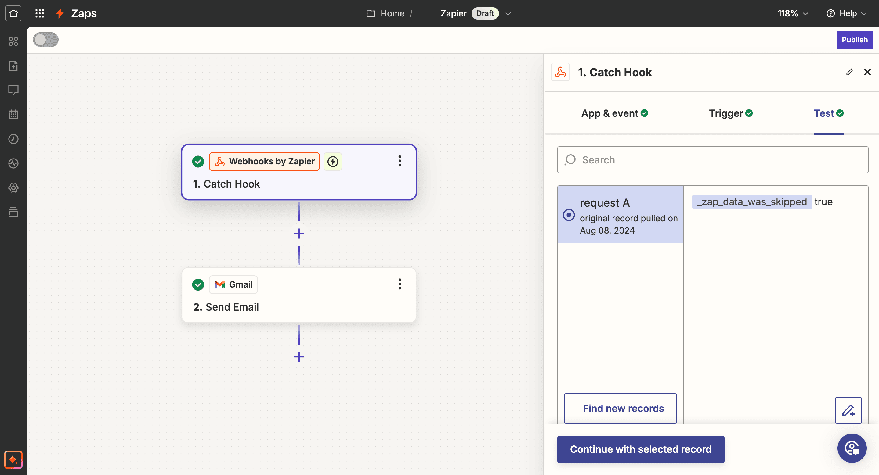 Illustration 8: Zapier Integration