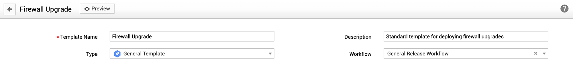 Illustration 1: Release Template