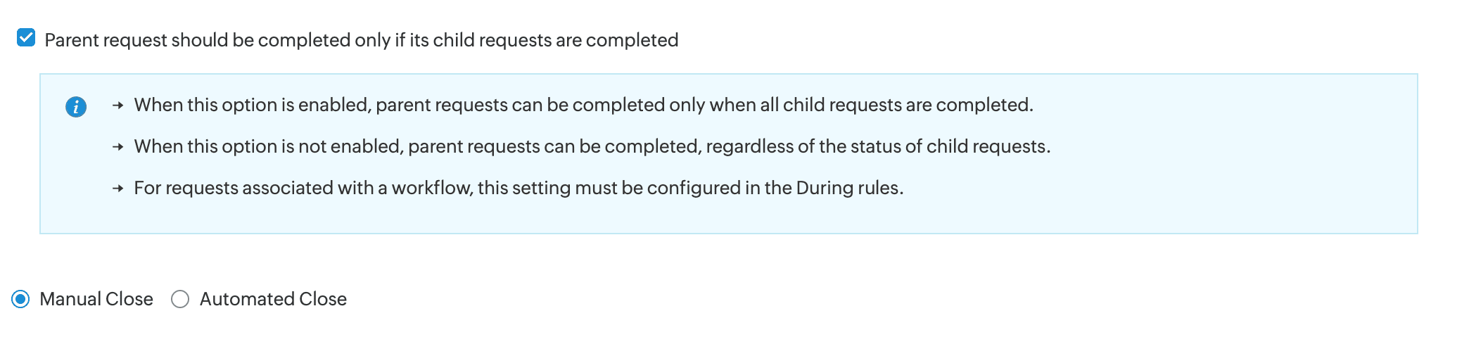 Illustration 2: Child Requests