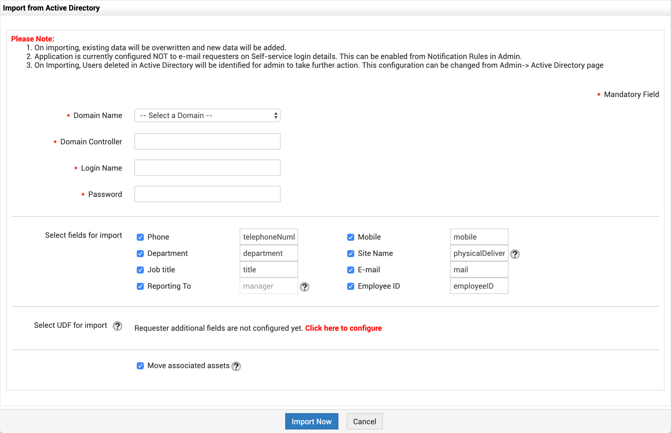 Illustration 5: Configure Users | Help desk customizer