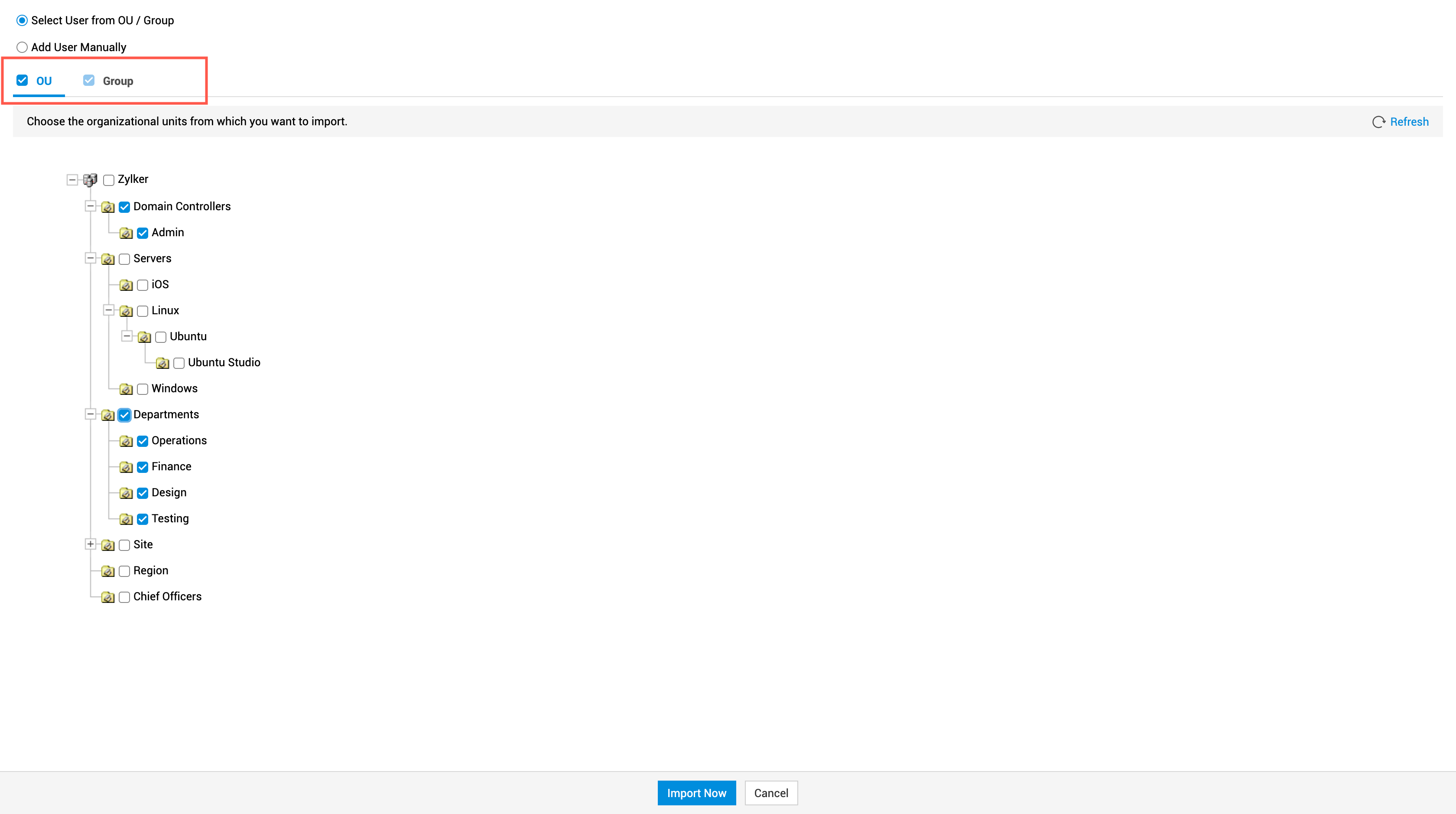 Иллюстрация 3: Настройка Active Directory
