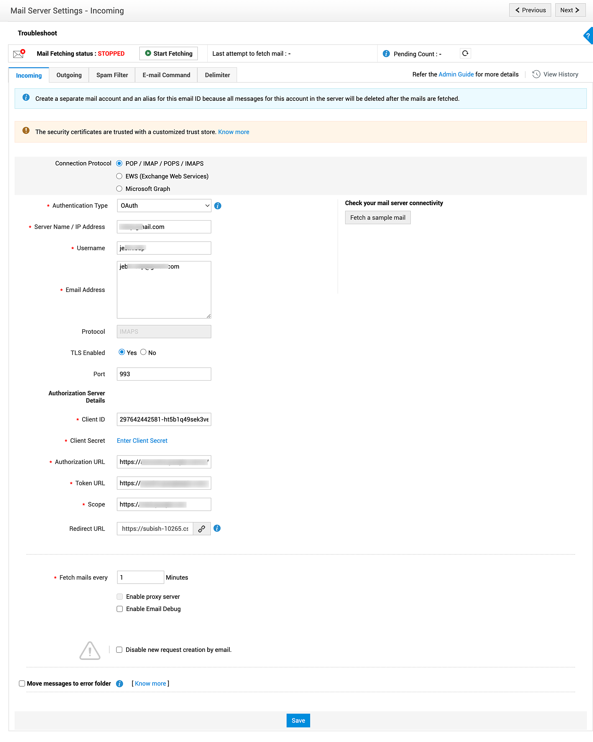 Illustration 4: Custom Truststore