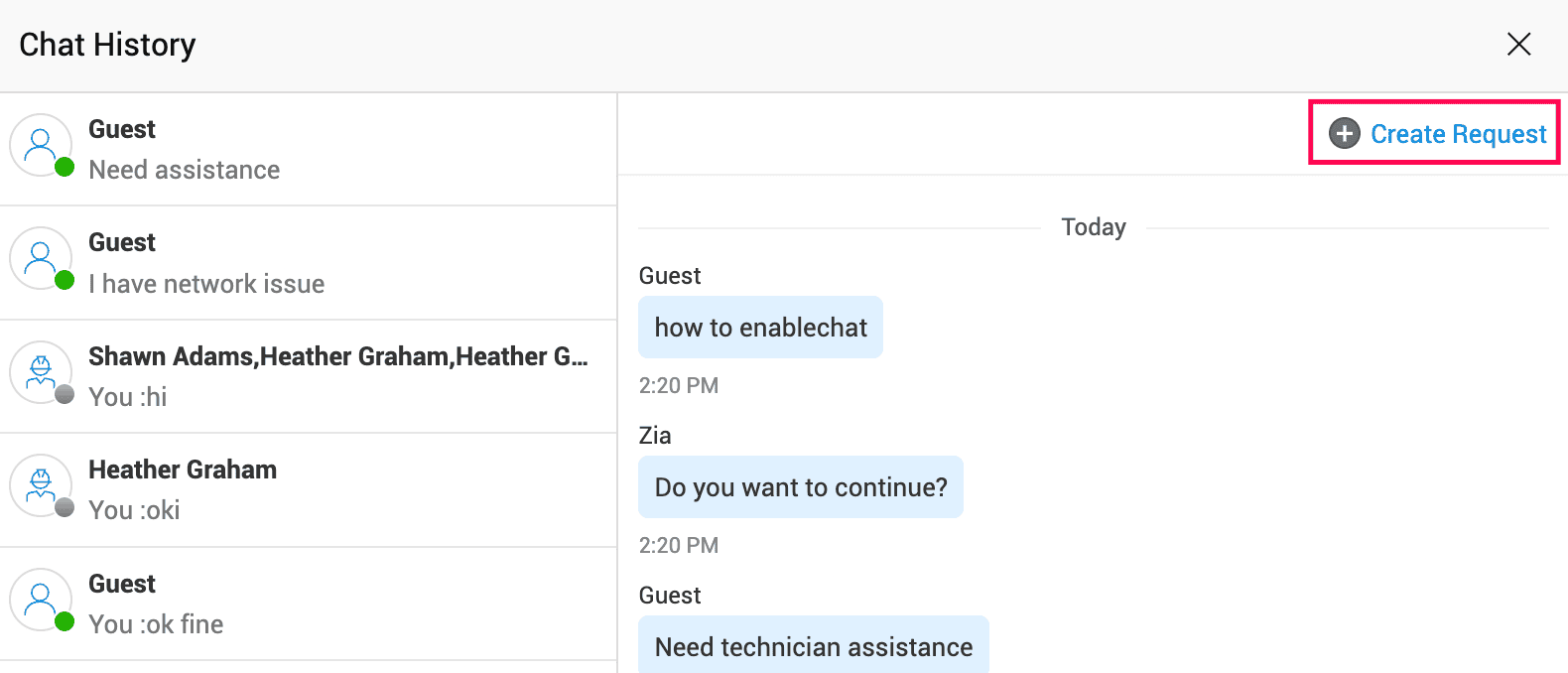 Illustration 53: Configure Live Chat 