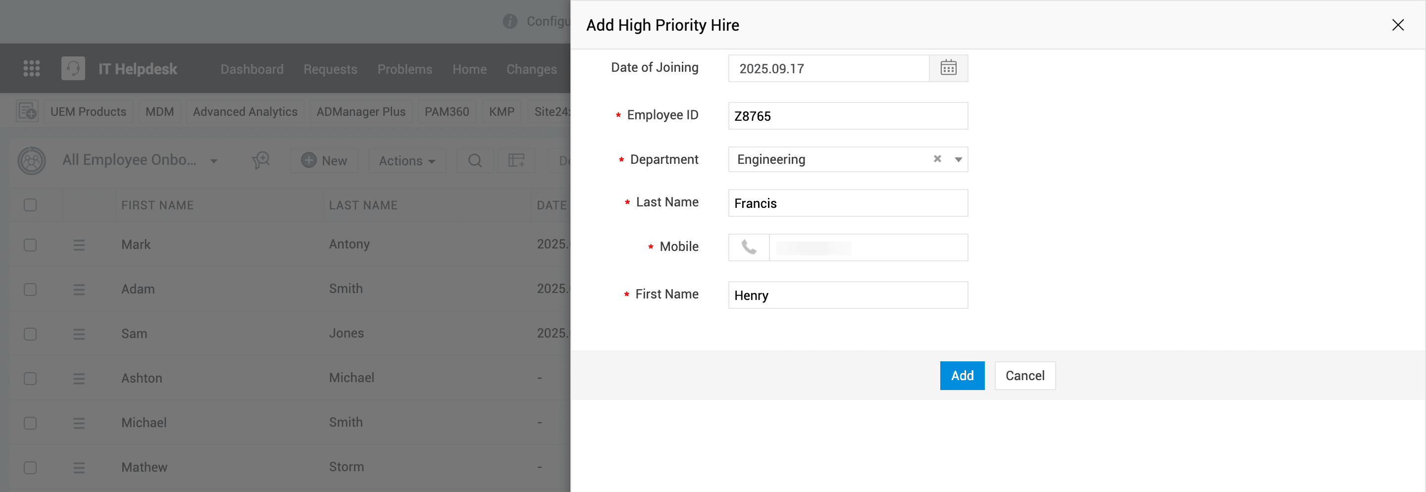 Illustration 2: Custom Actions and Custom Subentities - Use Cases