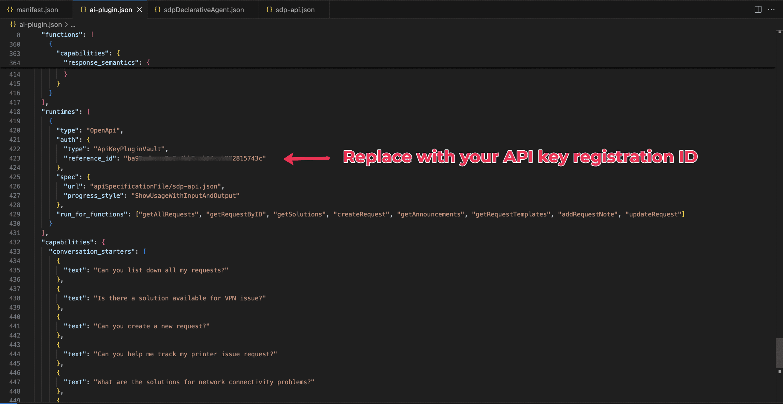 Иллюстрация 8: Агент ServiceDesk Plus для Microsoft Copilot