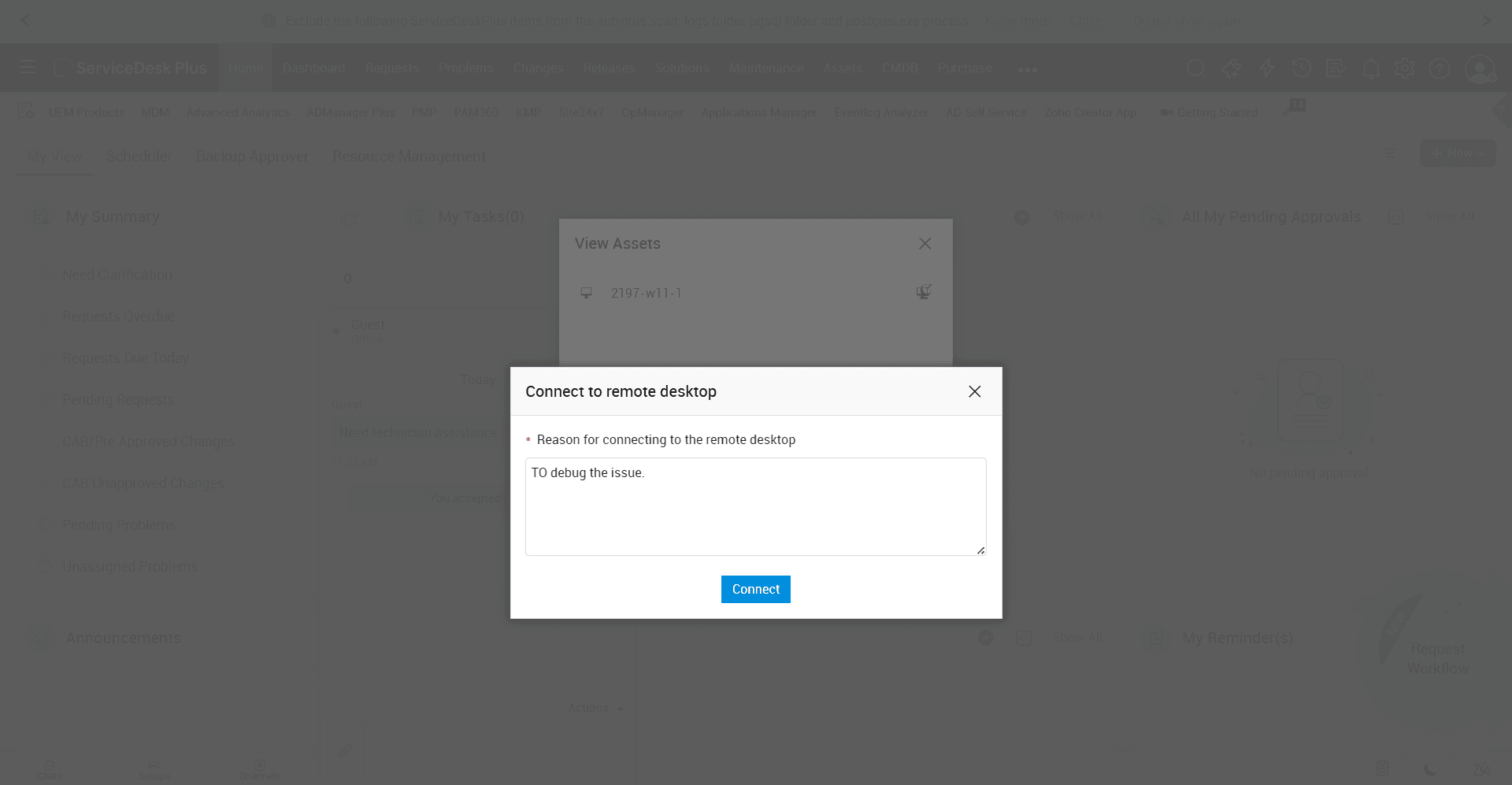 Illustration 22: Configure Live Chat 