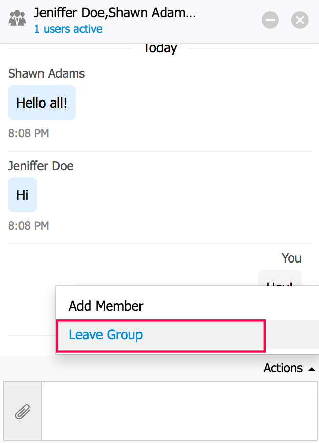 Illustration 39: Configure Live Chat 
