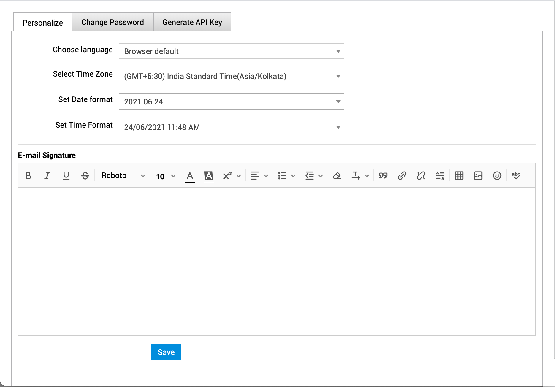 Illustration 3: Custom help desk software | Personalize your help desk
