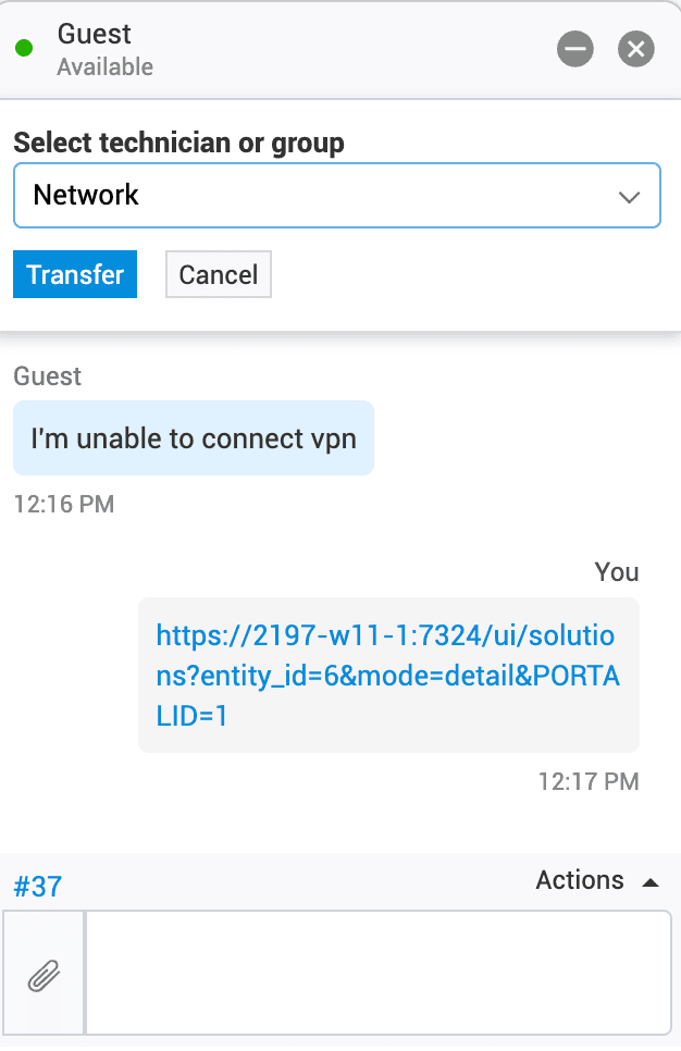 Illustration 18: Configure Live Chat 