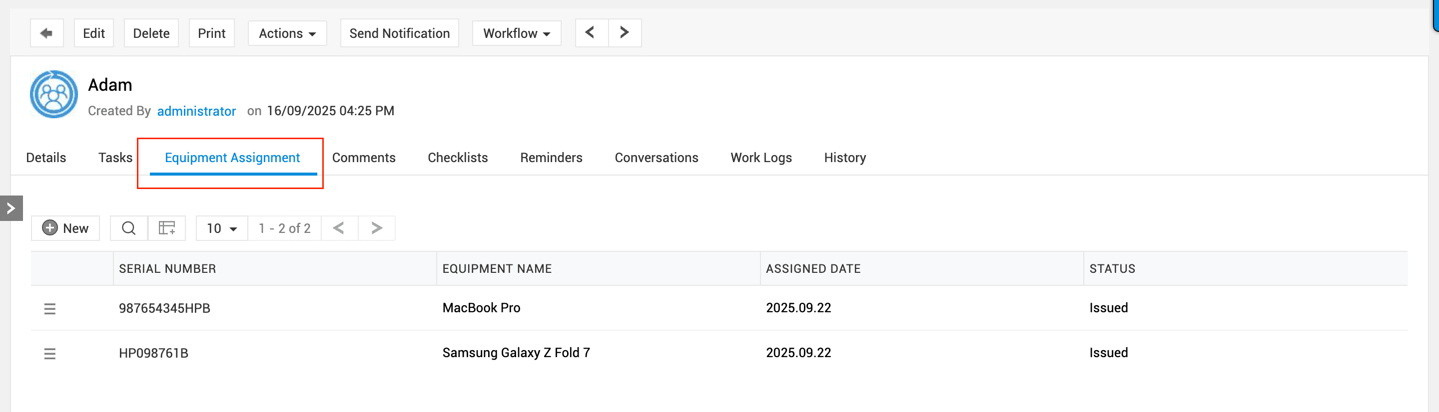 Illustration 7: Custom Actions and Custom Subentities - Use Cases