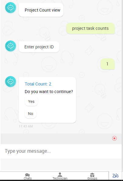 Illustration 14: Zia Bot Workflow 