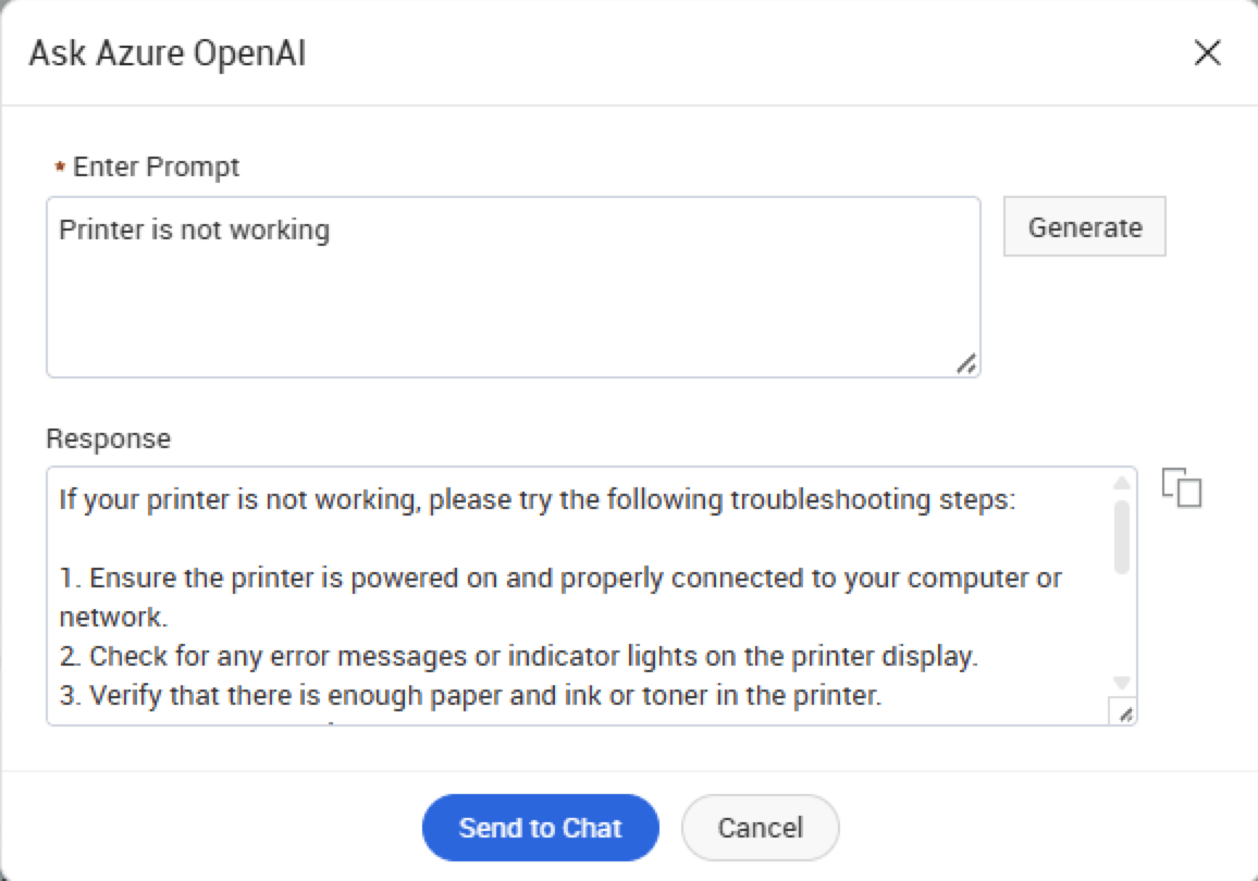 Illustration 32: Configure Live Chat 