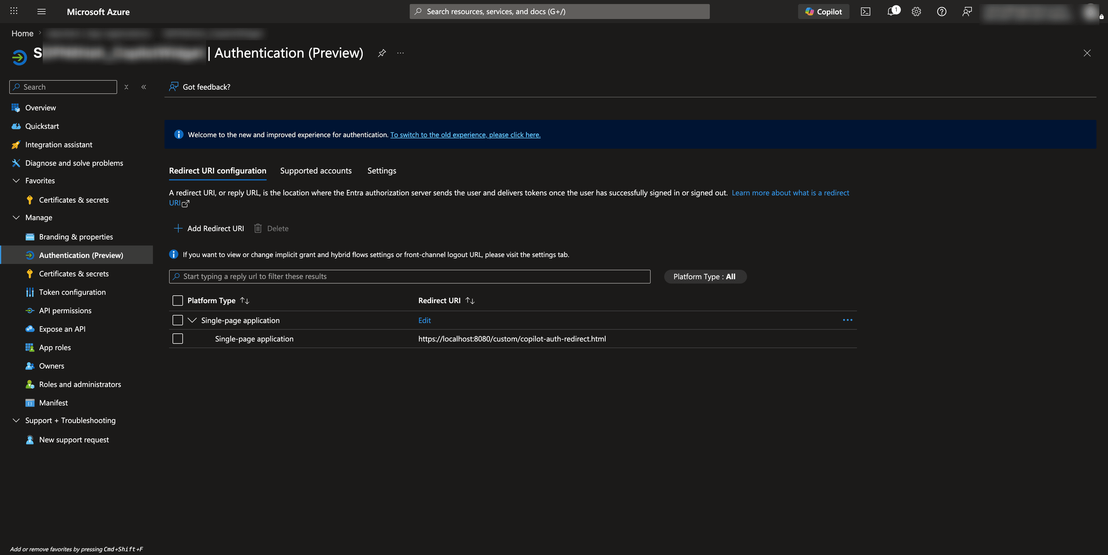 Иллюстрация 1: Виджет Microsoft Copilot и Microsoft 365