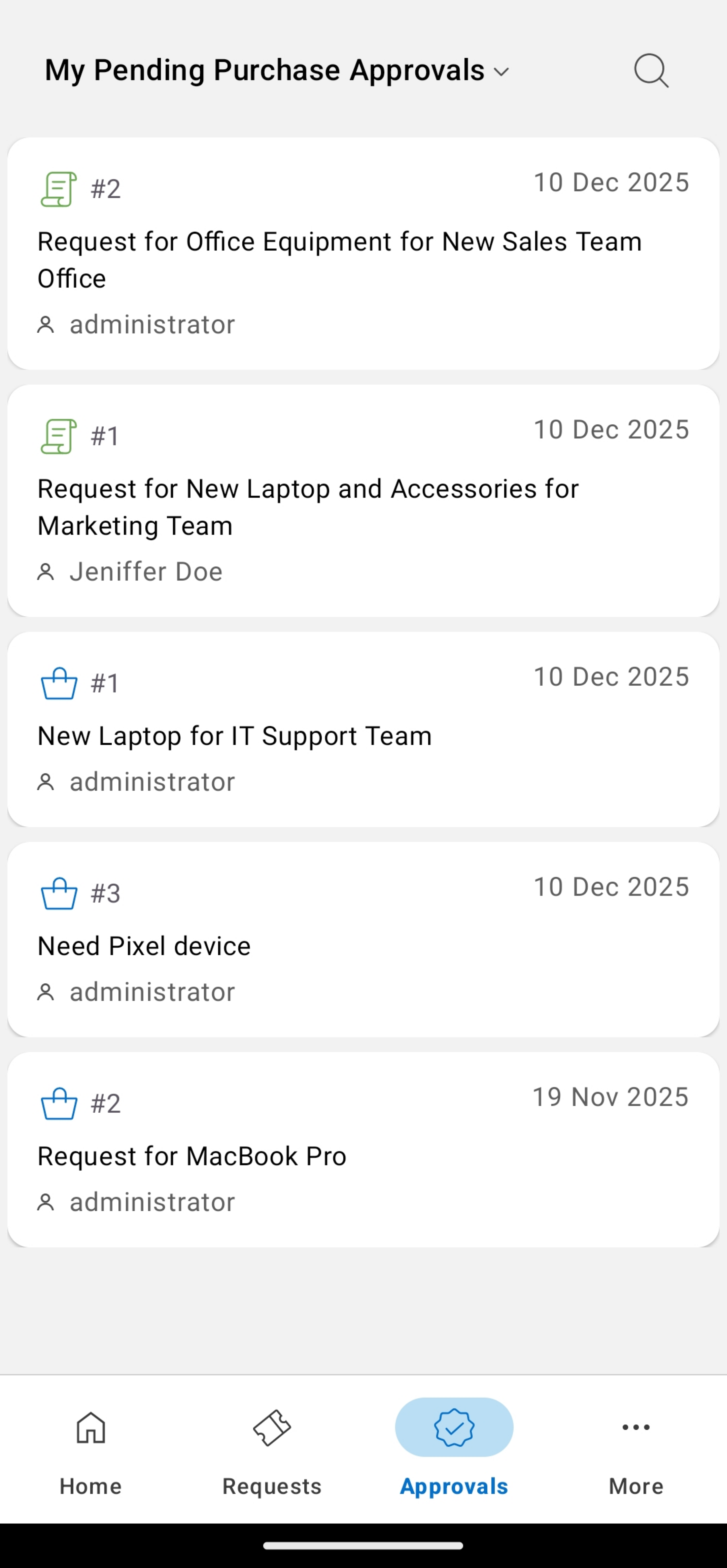Иллюстрация 35: Приложение ServiceDesk Plus для Android: использование и возможности