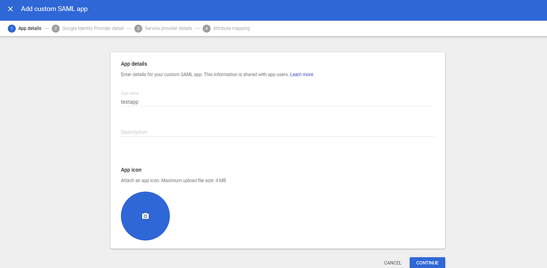 Иллюстрация 2: Настройка Google Workspace как поставщика удостоверений