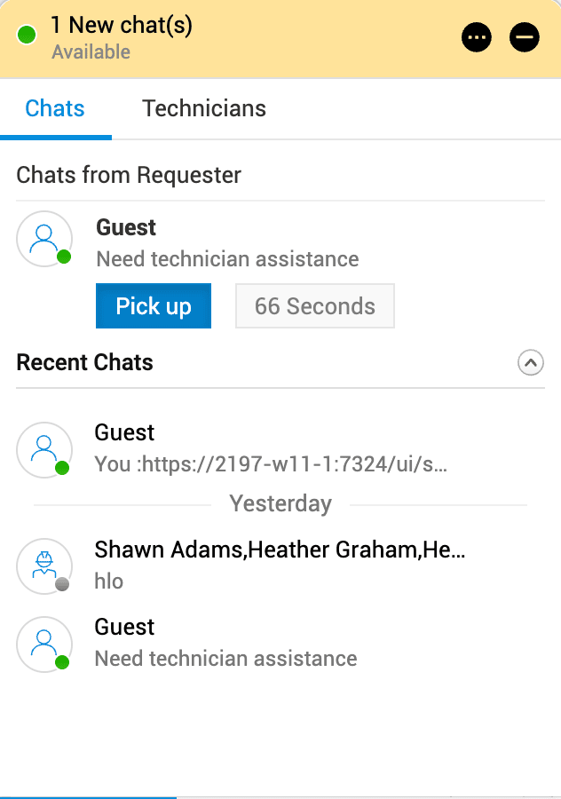 Illustration 12: Configure Live Chat 