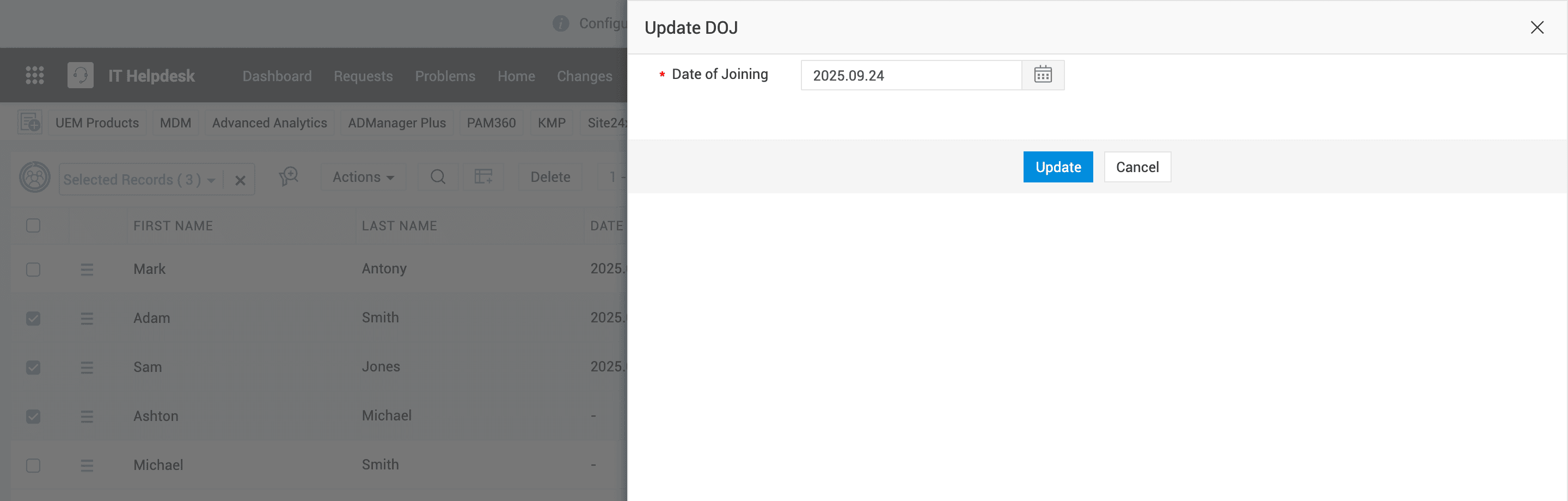 Illustration 4: Custom Actions and Custom Subentities - Use Cases