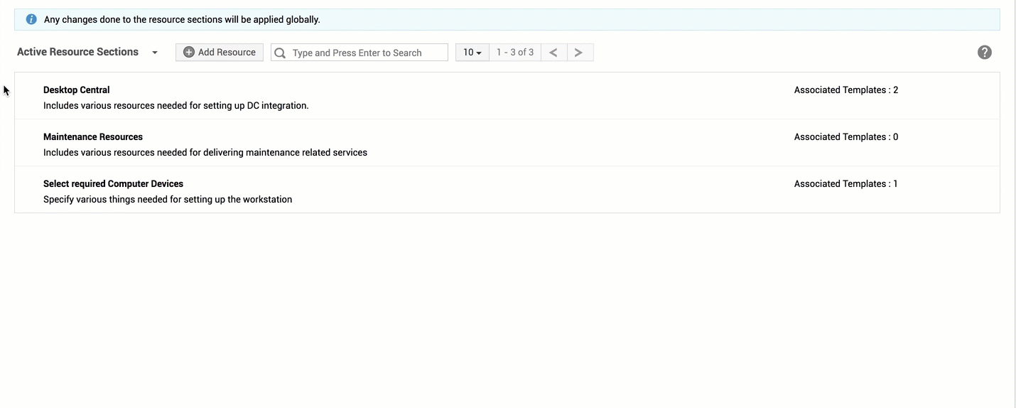 Illustration 8: Resource Sections